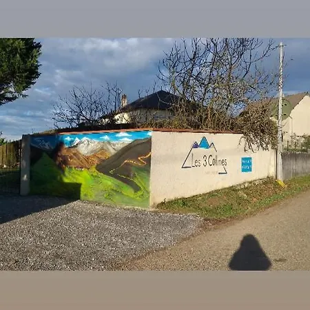 Les 3 Collines Gites, Panorama Sur Les Pyrenees アパート Saint-Vincent (Pyrenees-Atlantiques)